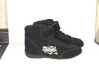 0235050bk New Racegrip Racing Shoes Boot Black Leather Us