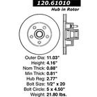 126-61010sr Stoptech Sport Slotted 1974-1980 099998503785