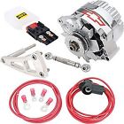 141-657k Proform Chrome Alternator With Chevy Bowtie Logo Kit 099998167543