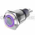 1903-007 Oracle Lighting Flush Mount Purple Led Switch On Off