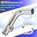 2-bolt Bov Piping Toyota Scion Aluminum 90 Flange 2.5 Degree Dodge Mazda