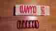 107-301-11-200 200lb Lensing Lefthander 1 Stock Racing Coil Spring 5 X 11 Monte Carlo Cutlass Supreme Chevelle