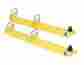 20475 Lakewood 28 Yellow Universal Traction Bars For Leaf Spring Cars