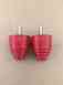 20700 Pair Oem Lakewood Part Genuine Traction Bar Snubbers Red Urethane