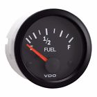301-104 Vdo New Vision Black Fuel Gauge 754059015767