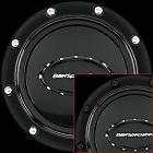 32719 Billet Specialties Horn Button Black Anodized 012337017354