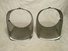 356577 Two Oem Standard Headlight Bezel Lh Camaro Used