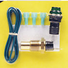 40350 Longacre Racing Oil Temperature Warning Light Kit Degree Npt Senso