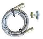 45020 Longacre Steel Braided Gauge Line With Block Fitting 700191217088