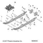 5416311 Polaris Convex Snowmobile Track By Camso New Oem