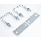 60884 Jegs Performance Products Leaf Spring Clamp Kit 889944063957