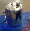 63014 Jegs Polished Aluminum Vacuum Reserve Canister Race Car New