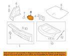 6r6860265 Volkswagen Vw Oem Beetle Strip