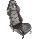 702100 Jegs Performance Products High Back Sport Seat Black 889944077763