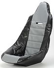 70276 Jegs Pro High Back Vinyl Seat Cover Grey 889944078302