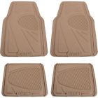 70822 Jegs Performance Products Rubber Floor Mats Beige 889944079576