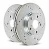 Ebr1204xpr 792088805263 Power Stop Rear Evolution Drilled Slotted Rotor Pair