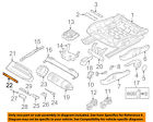 7pp882649 Porsche Oem Front Insert