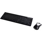 43859656530 9893601 Fellowes Microban Slimline Cordless Keyboard Combination