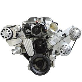 Fds-lsa-301 All American Billet Serpentine System P/s A/c Fits Chevy Lsa