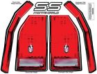 All23017 Allstar Performance Monte Carlo Tail Light Decals Gear Headz Products