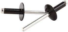 All18170 Allstar Performance Lg Hd Rivet Black Alum 250pk