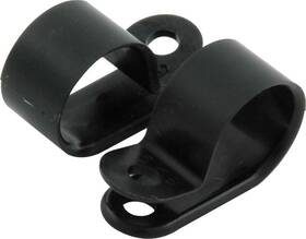 All18314 Allstar Performance Line Clamp - Adel 5/8 In Id Nylon Black Set Of 10