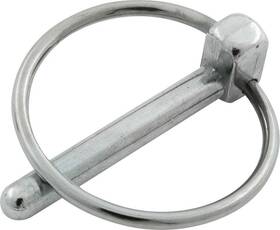 All18506 Allstar Performance Torsion Clip - 1/4 In Od Steel Chrome Hood Pins Pair