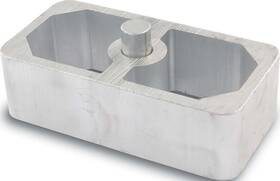 All56131 Allstar Performance Alum Lowering Block 1.50in