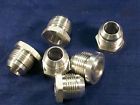 An-12 Nascar Lot Of 6 Billet Aluminum Weld On Bungs Male