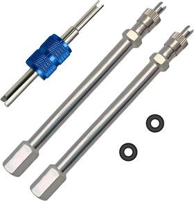 Aracey 735071429282 4inch Dually Valve Stem Extenders Set Of 2pcs Heavey 4 Inch / 100mm