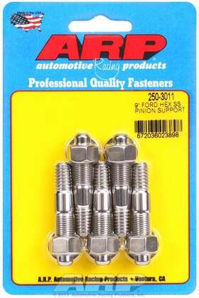 250-3011 Arp Pinion Support Studs Hex Stainless Steel Ford 9 Inch 3/8-16 3/8-24 Kit