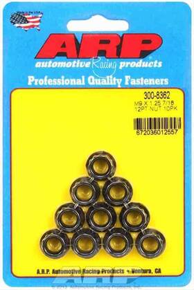 300-8362 Arp Black Oxide 12-point Nuts