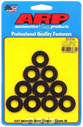 200-8748 Arp Automotive Racing Products Black Washers - 7/16 Id X 7/8 Od 10