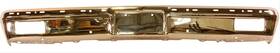 100-4081-2 Auto Metal Direct 81-82 Cv/gmc Pu Front Bumper With Pad Holes