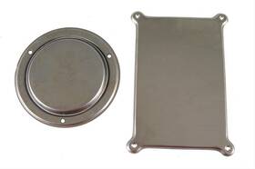 W-899 Auto Metal Direct - Chq Firewall Heater Delete Plate Set