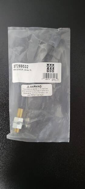 St269532 Auto Meter Rpm Sensor Magnetic 3/8 Inch -24 X 1.5 - New