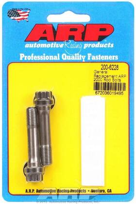 200-6228 Auto Racing Products Arp 200 6228 3 8 Replacement Rod Bolt Kit 2 Piece