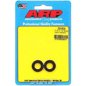 200-8520 Auto Racing Products Arp - 7/16 Id X 13/16 Od Black Washers 2pk