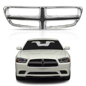 68092602aa Autocapableparts Front Grille Shell Chrome Black For 2011 2012 2013 2014 Dodge Charger