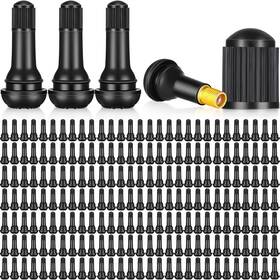 Bbto-stems-7412 Bbto Tr413 Tubeless Valve Stems - Rubber Snap-in Black