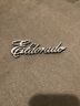 Ce08492 Eldorado Emblem Fender Cadillac Script Nice Vintage Oem