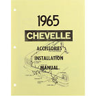 Ch27827 Restoparts Manual Accessory Installation Camino