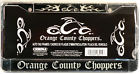 Choppersrgr8 Orange County Choppers Chrome Car License Plate Frame Motorcycle Harley