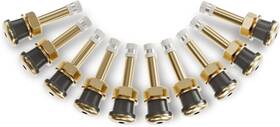 Cksafetr50010 Ckauto Tr500 Tire Valve Stems 2.01 Metal Climp-in Brass