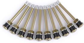 Cksafetr572 Ckauto Tr572 Brass Commercial 3-3/4 Valve Stems For Rim .625 Inch 10 Pack