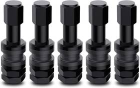 Cksafevs43 Ckauto 5 Pcs Vs43/tr43e Tubeless Metal Clamp-in Valve Stems Black Vs43-5pcs