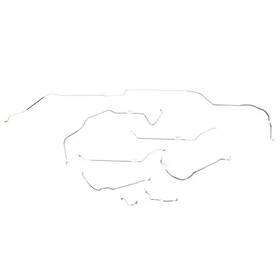 Ce1031-ss Classic Tube Chevrolet Chevelle Brake Line Kits Hardtop - Power Disc 8