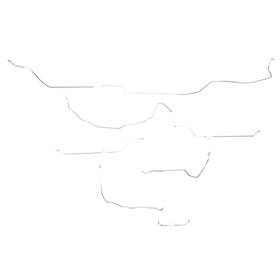 Cu1026-ss-3 Classic Tube Buick Skylark Brake Line Kits Hardtop - Power Drum -197