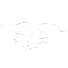 Sg1028-ss-4 Classic Tube Oldsmobile 442 Brake Line Kits Hardtop - Power Disc -19